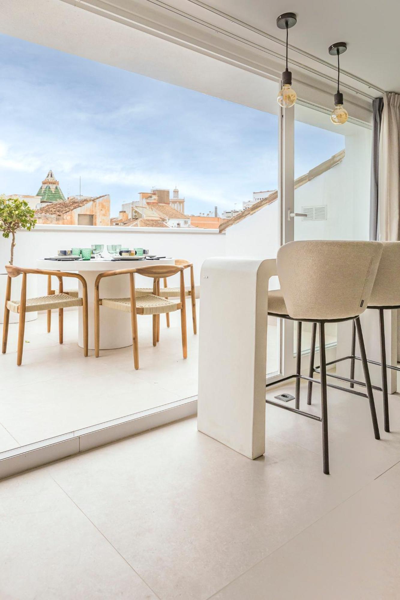 Atarazanas Suite, Atico Con Terraza Malaga Luaran gambar