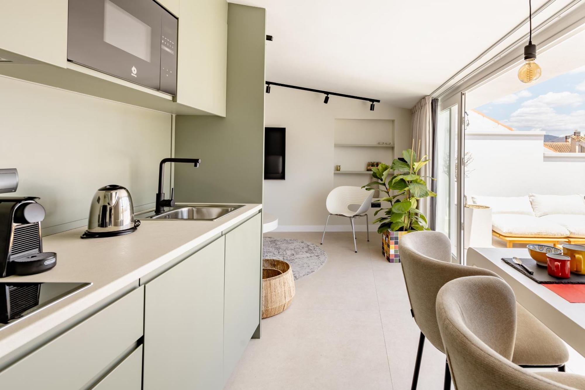 Atarazanas Suite, Atico Con Terraza Malaga Luaran gambar